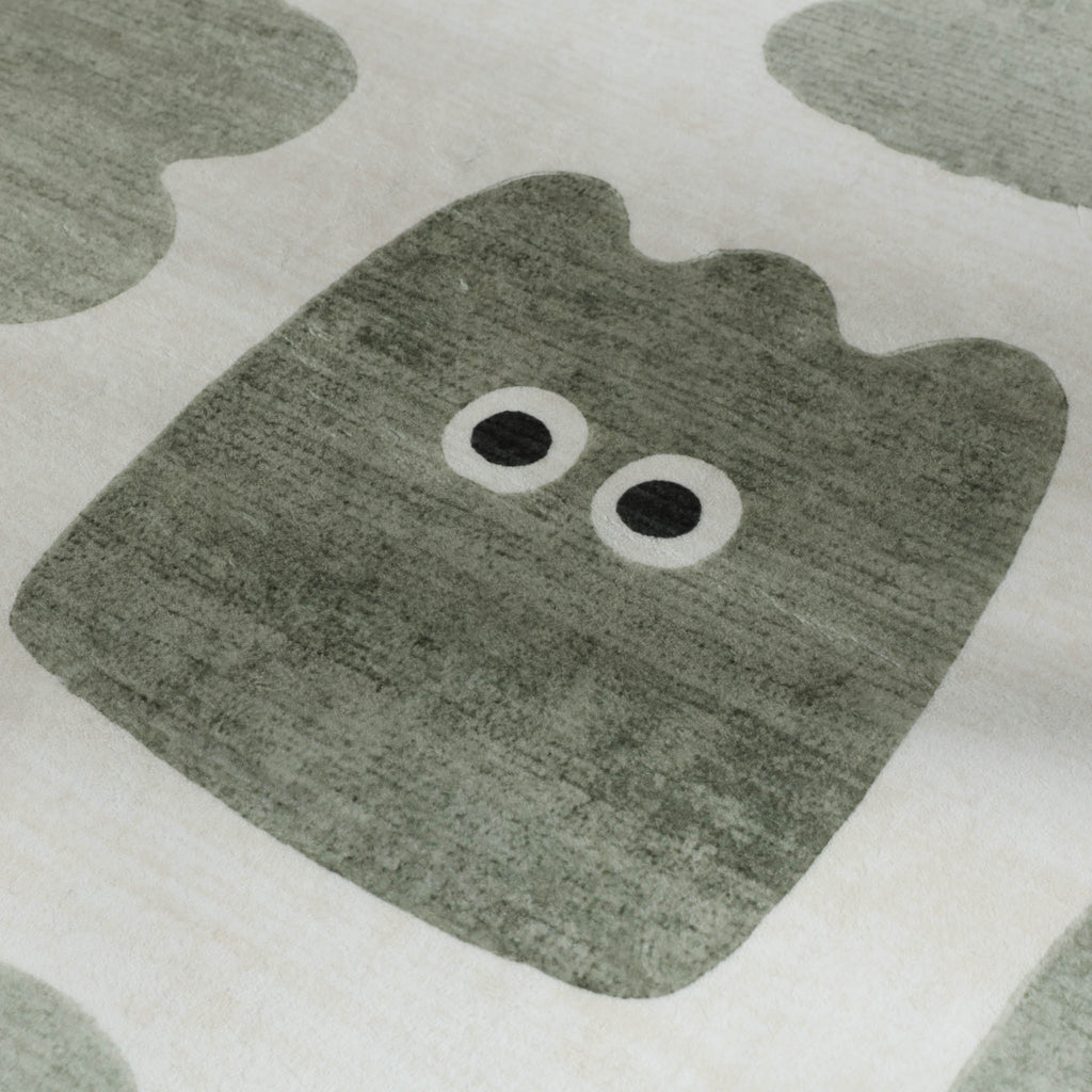 Children’s bedroom rug – Pip Shapes Green