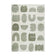 Children’s bedroom rug – Pip Shapes Green