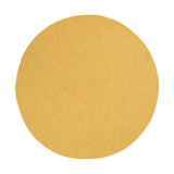 Round Outdoor Rug - Costa Ochre Yellow