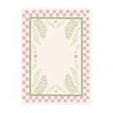Outdoor Rug - Oasis Leaves Pink/Green