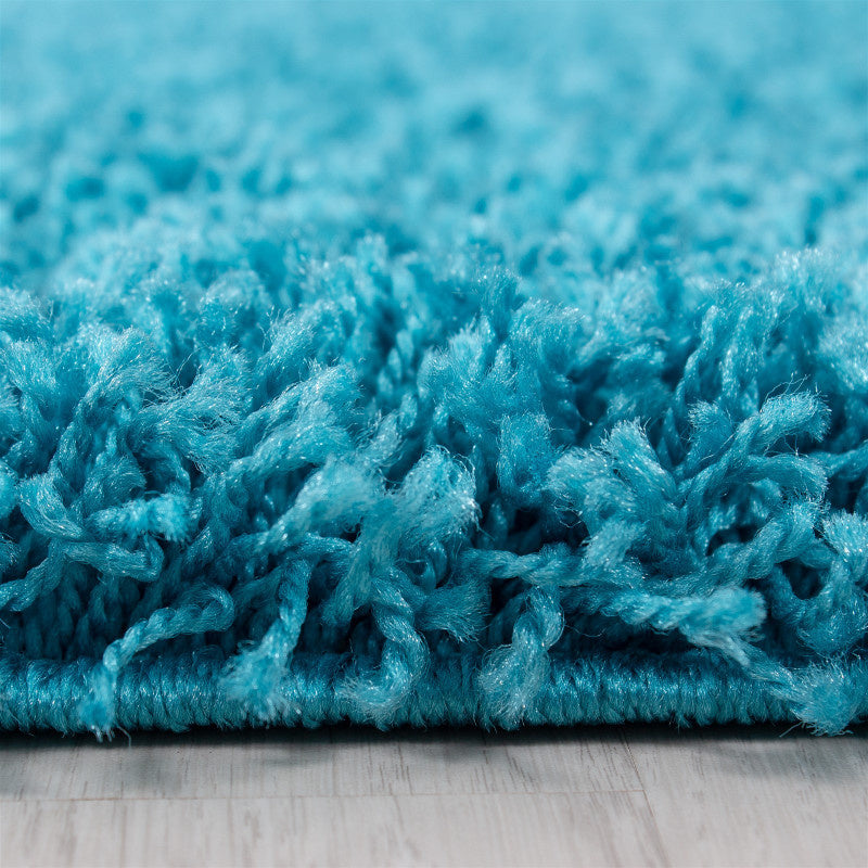 High-Pile Runner - Life Turquoise