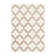 Geometric outdoor rug – Mosaic Clover Cream