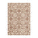 Geometric outdoor rug – Mosaic Petal Terracotta