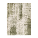Abstract rug - Rusty Green