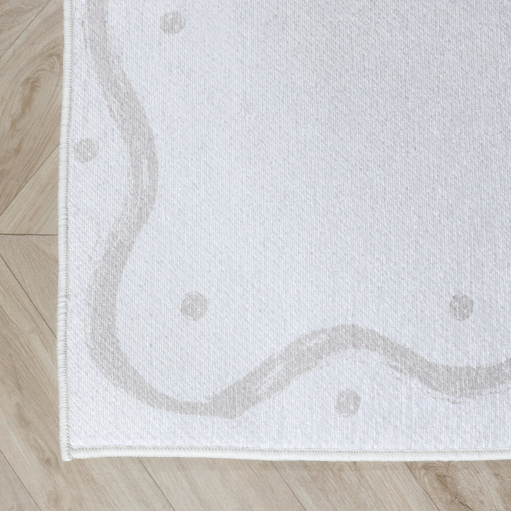 Washable children's rug - Mick Grape Purple
