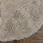 Organic rug - Odette Curves Taupe