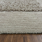 Organic rug - Odette Shapes Taupe