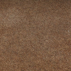 Organic rug - Isara Border Brown