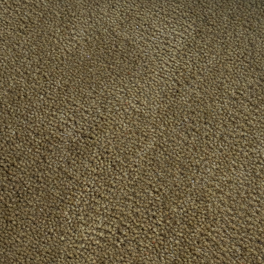 Organic rug - Isara Border Olijfgroen
