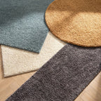 High Pile Rug - Solid Taupe