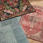 Patchwork Rug - Estate Blue/Green