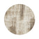 Round abstract rug - Rusty Taupe