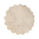 Round washable rug - Puck Beige