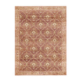 Vintage rug - Sage Grid Terracotta