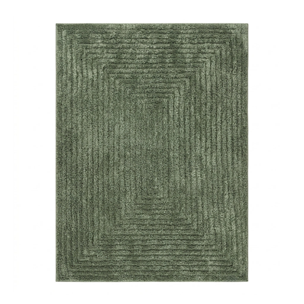 Scandinavian Rug - Lova Frames Green