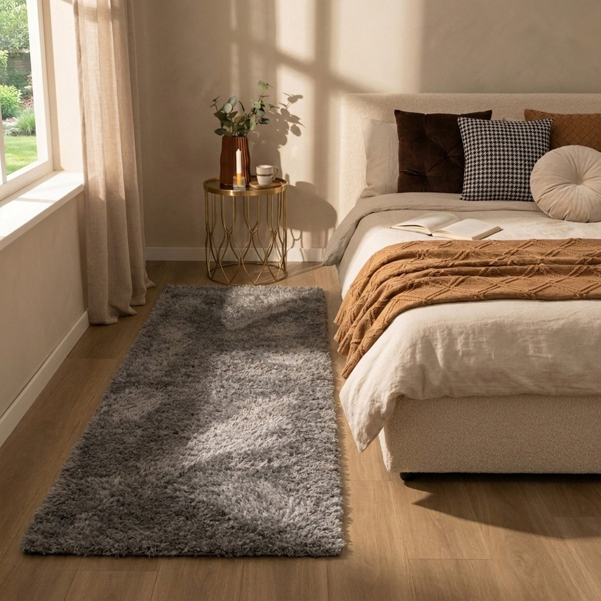 Washable Runner - Blaze Grey