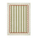 Washable children’s rug - Billy Stripes Green