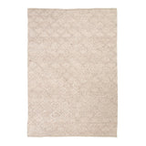 Wool Woven Rug - Knit Beige